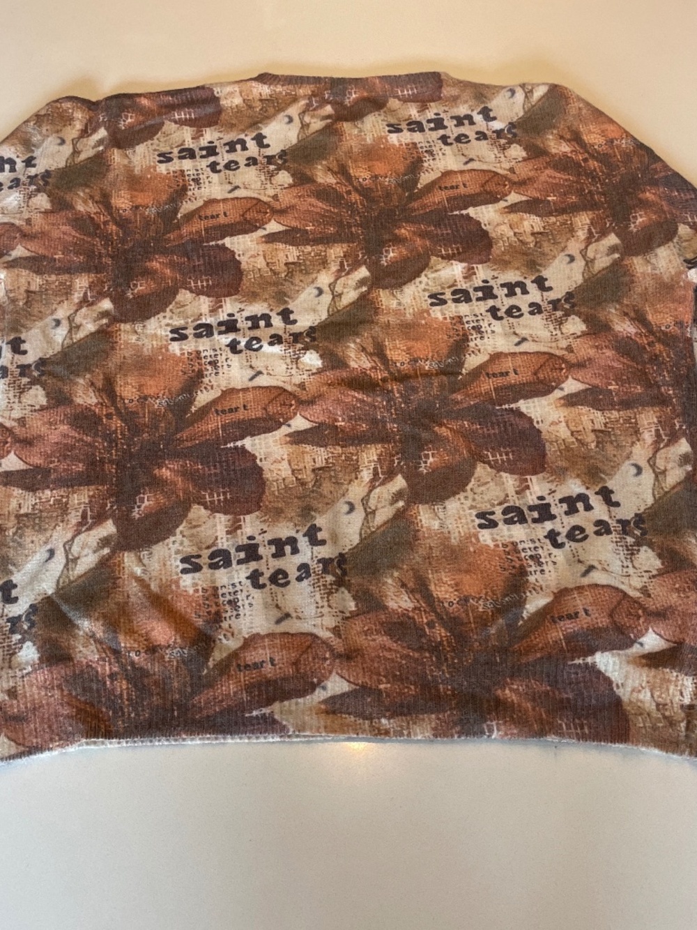 Saint Tears Floral Sweater size L